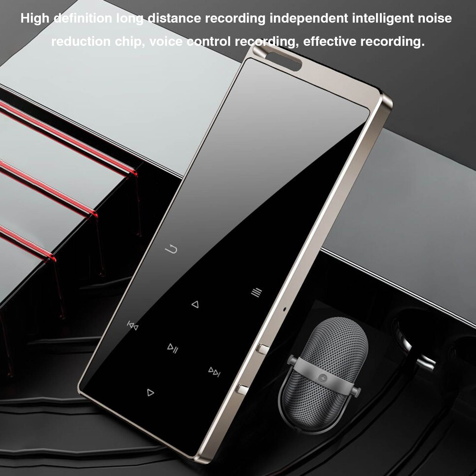 RUIZU D15 BT MP3 Portable Music Video Player Lossless HiFi Sound Music Player 1.8-inch TFT Screen with Speaker FM Radio Recording Stereo FM Automatic Radio MP3 3.5mm Audio Input Built-in 16G Memory