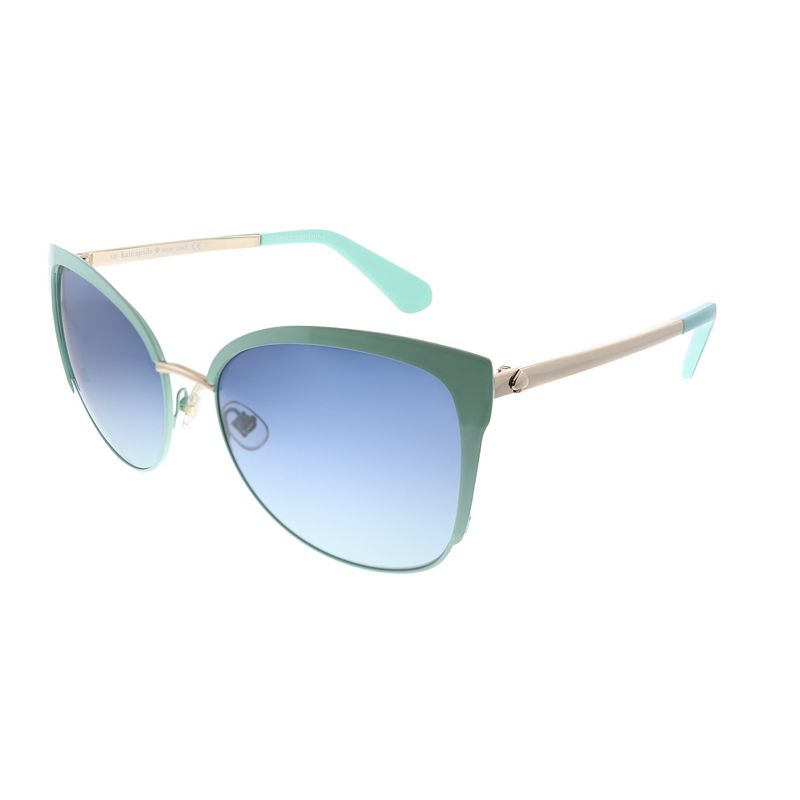 Kate Spade Genice/S RRE Womens Cat-Eye Sunglasses Green 57mm