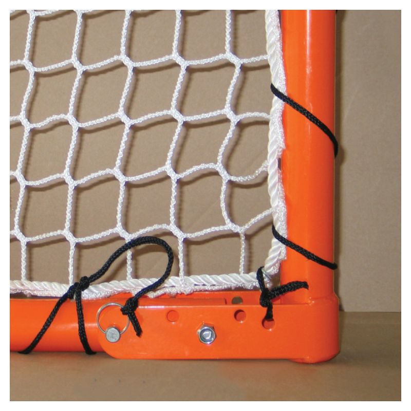 EZ Goal Official Regulation Folding Metal Lacrosse Goal - 6' x 6'