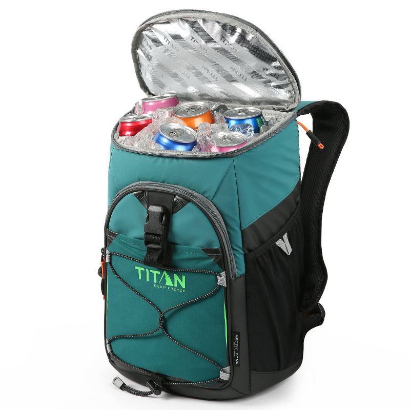 California Innovations Titan Deep Freeze 16qt Backpack Cooler - Green