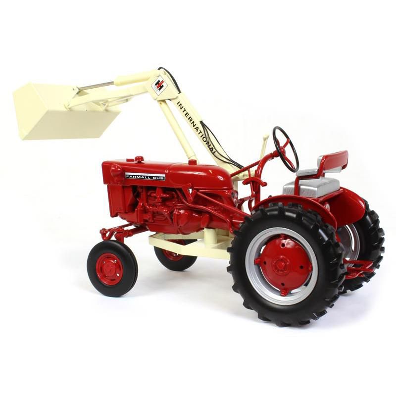 International Harvester Farmall Cub Tractor with One-Arm Loader "Classic Series" 1/16 Diecast Model by SpecCast