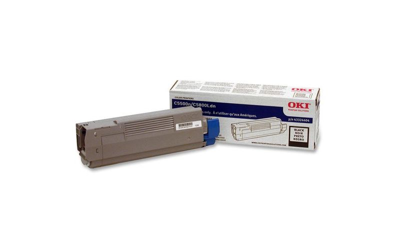 Oki Original Toner Cartridge - LED - 5000 Pages - Black - 1 Each