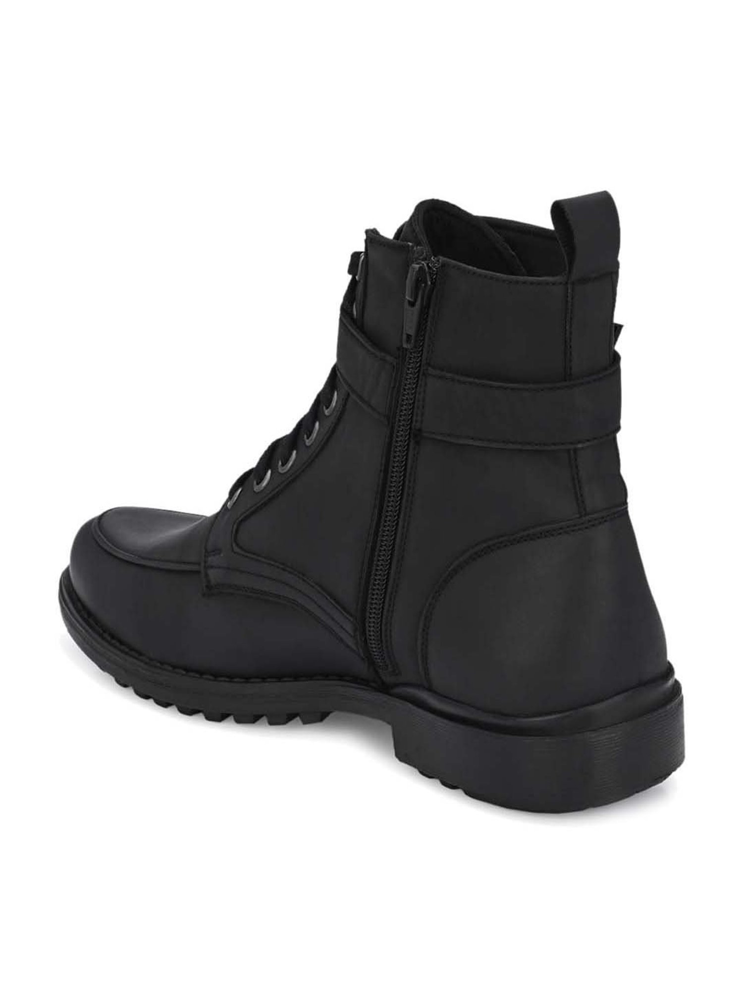 Delize Men's Black Derby Boots