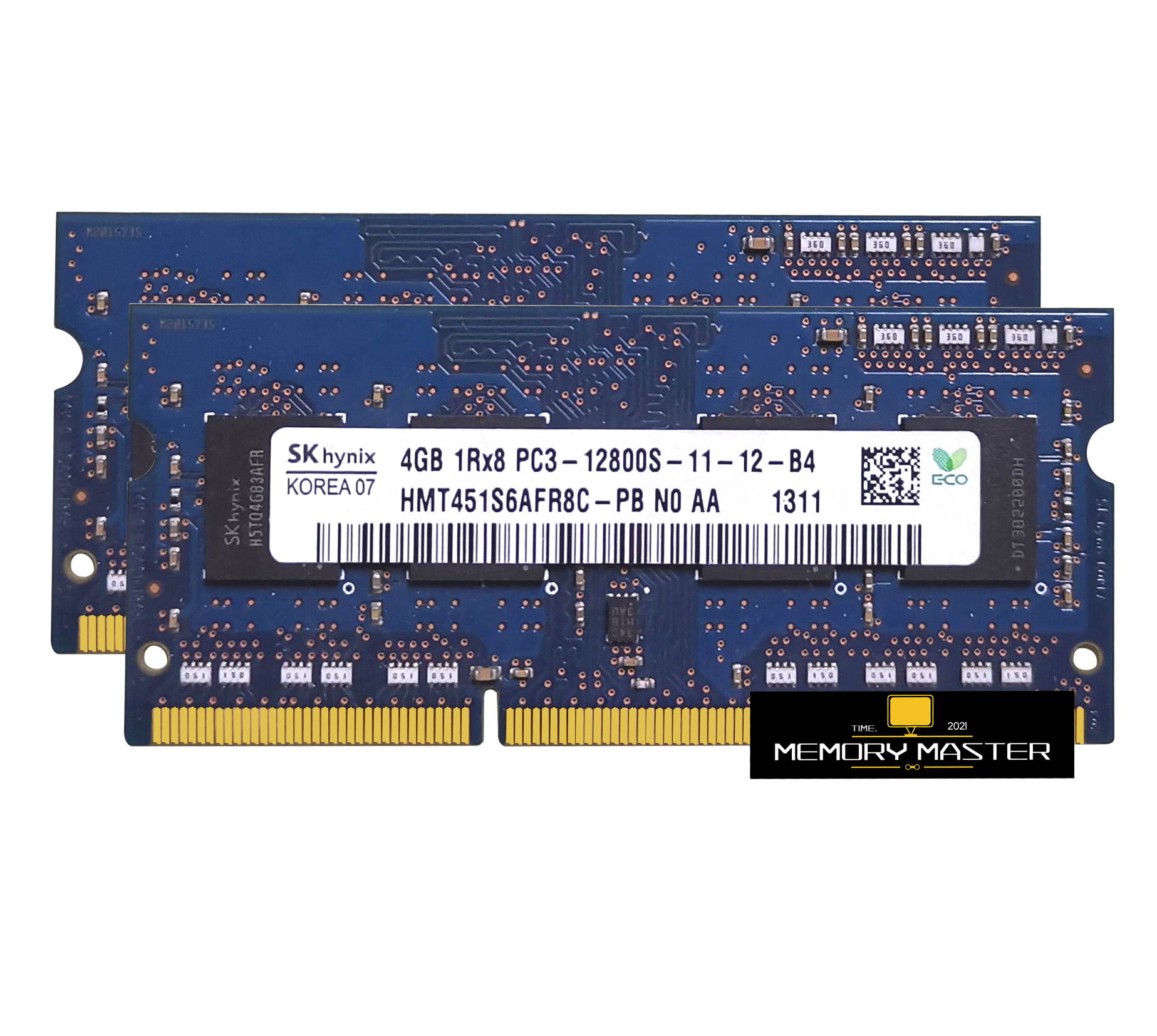 SK Hynix 8GB(2X4GB) HMT451S6AFR8C-PC PC3-12800 Laptop SODIMM DDR3 1600 MHz 204pin Memory RAM 1.5V