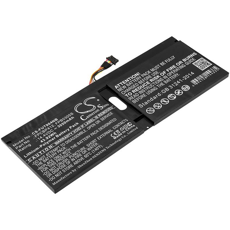 Battery Replacement for Fujitsu LifeBook U904-0M75A1DE U9040MXPA1DE U9040MXPC1DE Lifebook U904 U9040MXPR1DE U9040M75A1DE U9040MXPB1DE FPB0305S FPCBP412