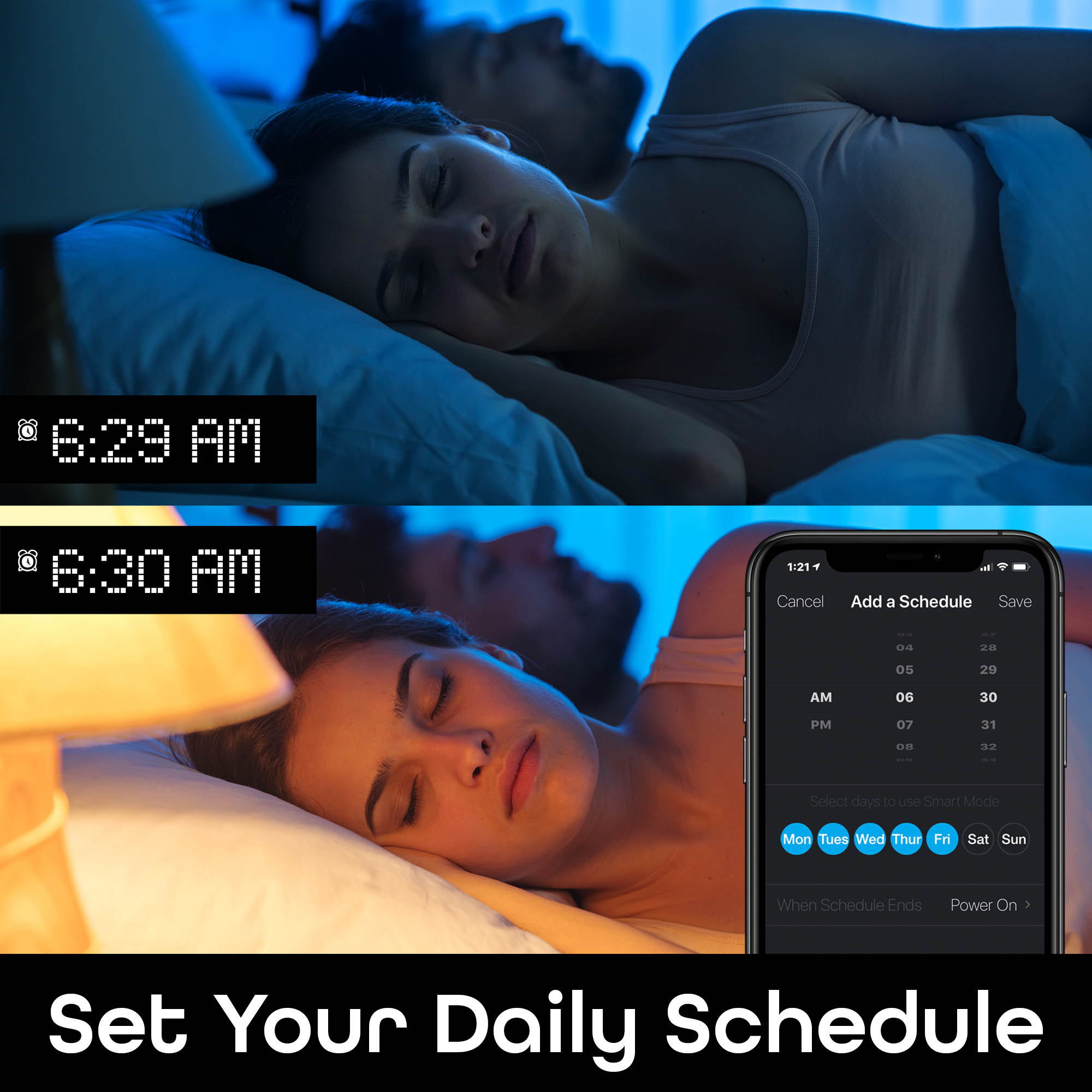 LUX DROP 65W Equivalent Warm White BR30 Smart Dimmable and Adjustable LED Light Bulb