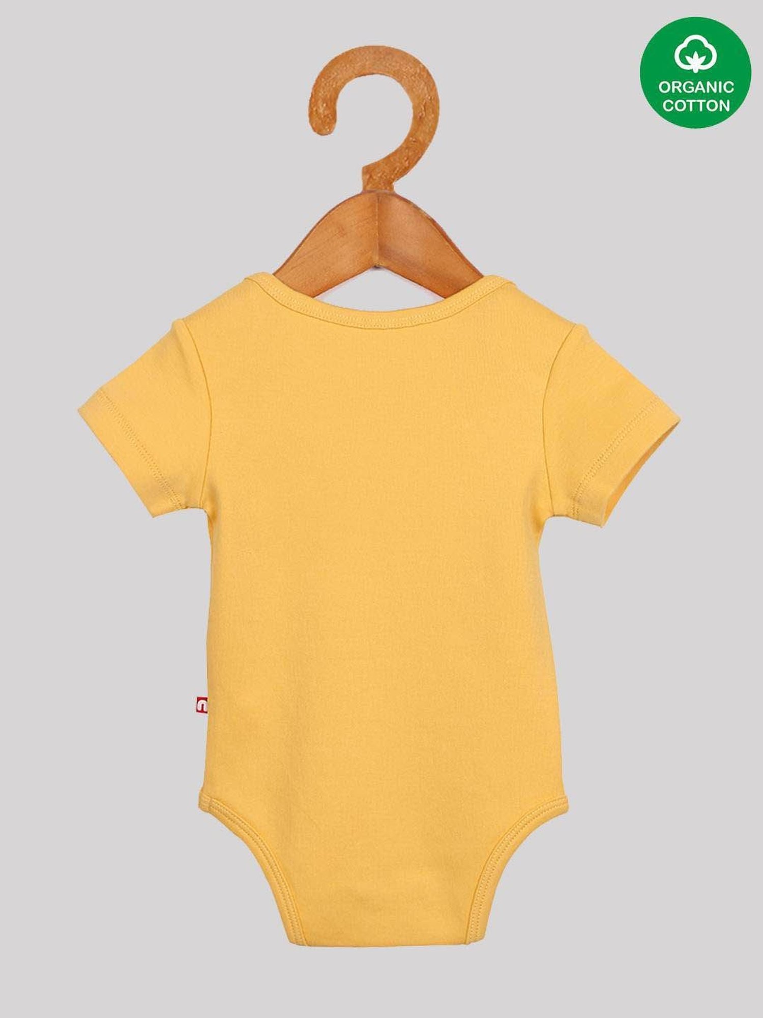 Ed-a-Mamma Baby Pink & White Printed Bodysuit (Pack Of 2)