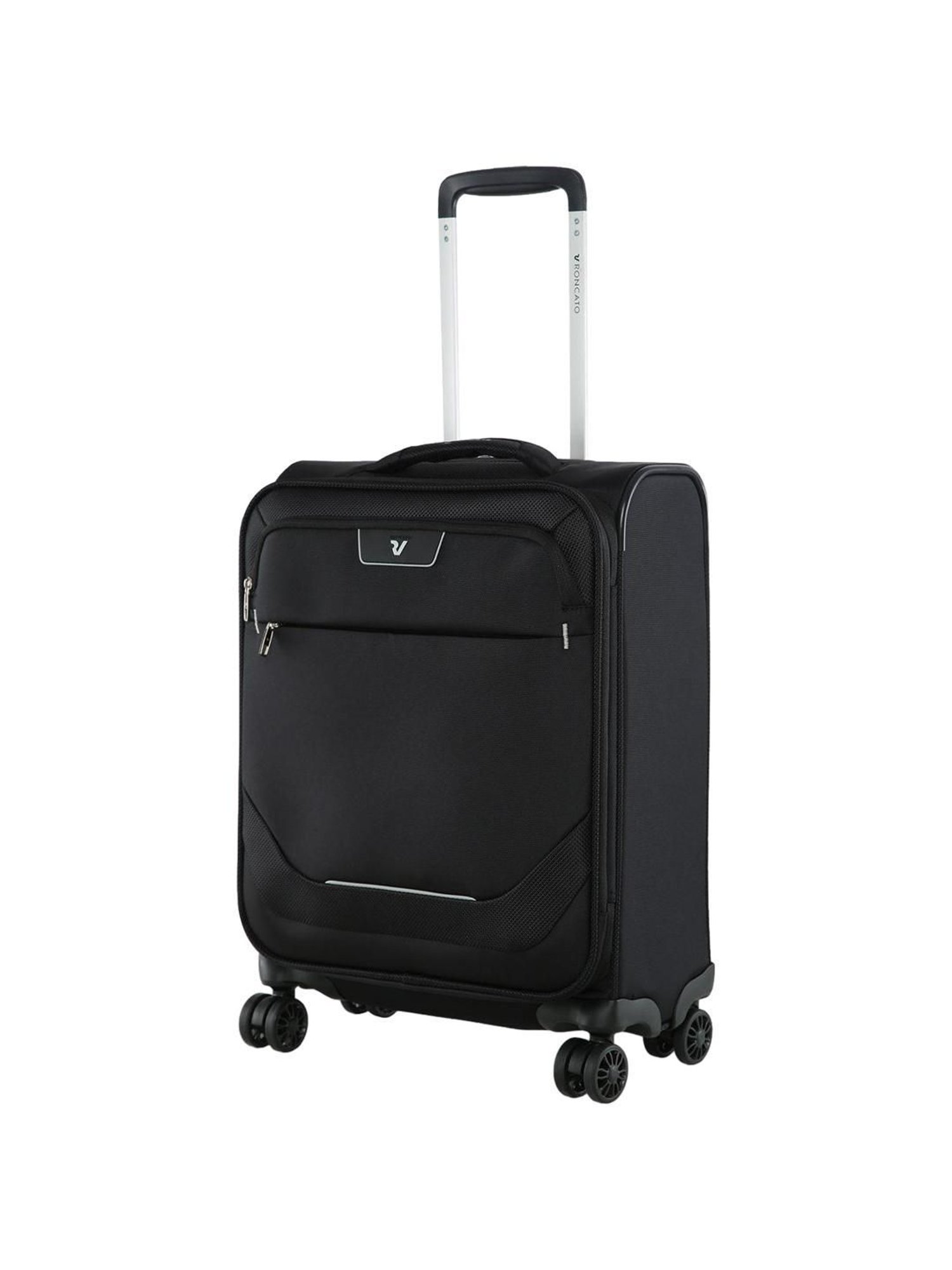 Roncato Joy Nero Solid Soft Cabin Trolley Bag -21 cm
