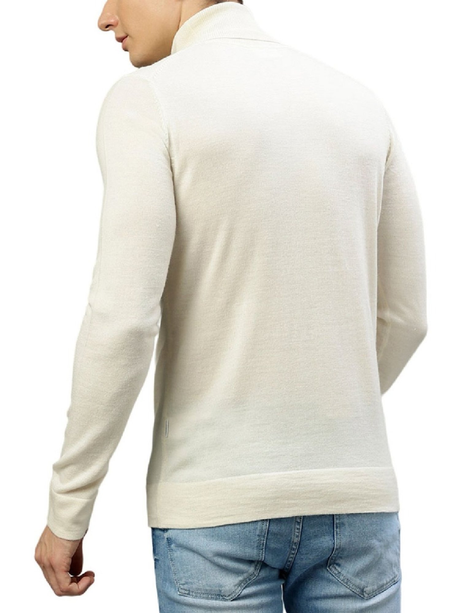 Lindbergh Cream Slim Fit Sweaters