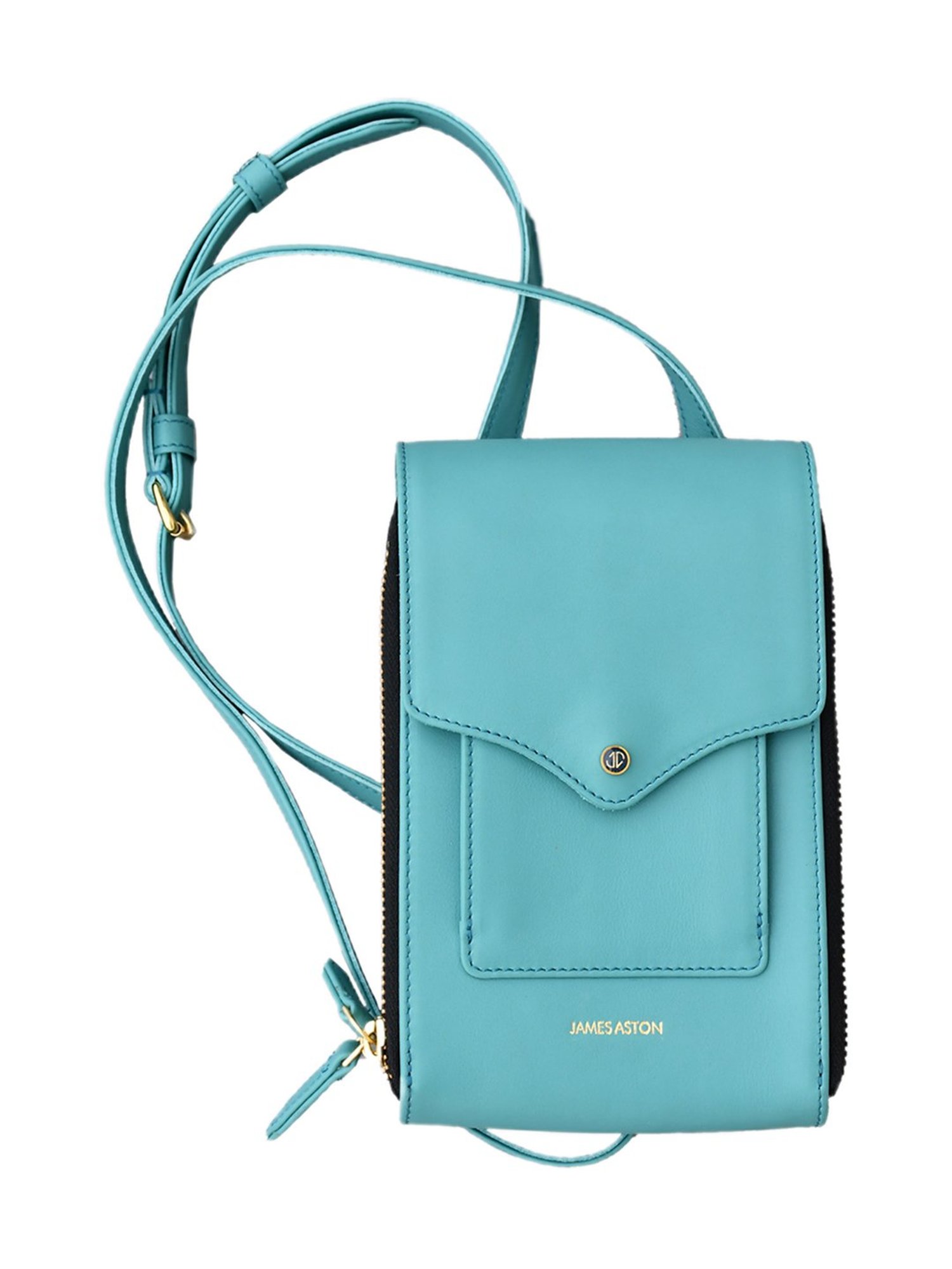 James Aston Aurora Turquoise Cross Body Bag