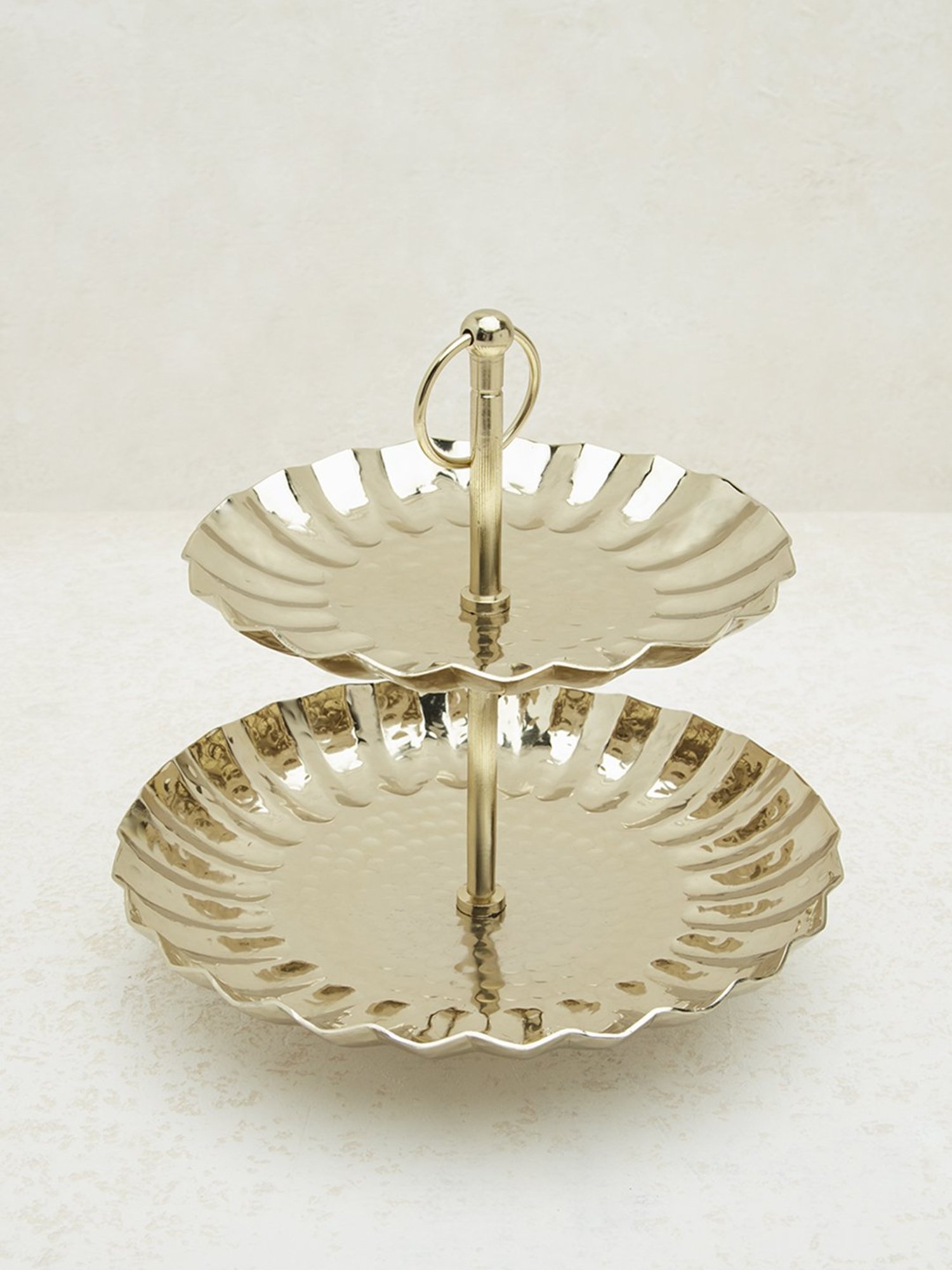 2ct Tiered Tray White - Bullseye's Playground™