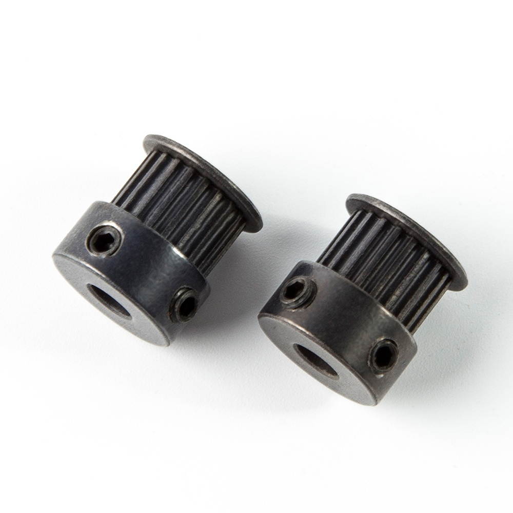 Creality 3D 2GT 20 Tooth Pulley Aluminum Alloy Timing Gear Synchronous Wheel 5mm Bore for 3D Printer 6mm Width Timing Belt 3D Printer DIY Kit Accessories Parts (Pack of 1pcs)