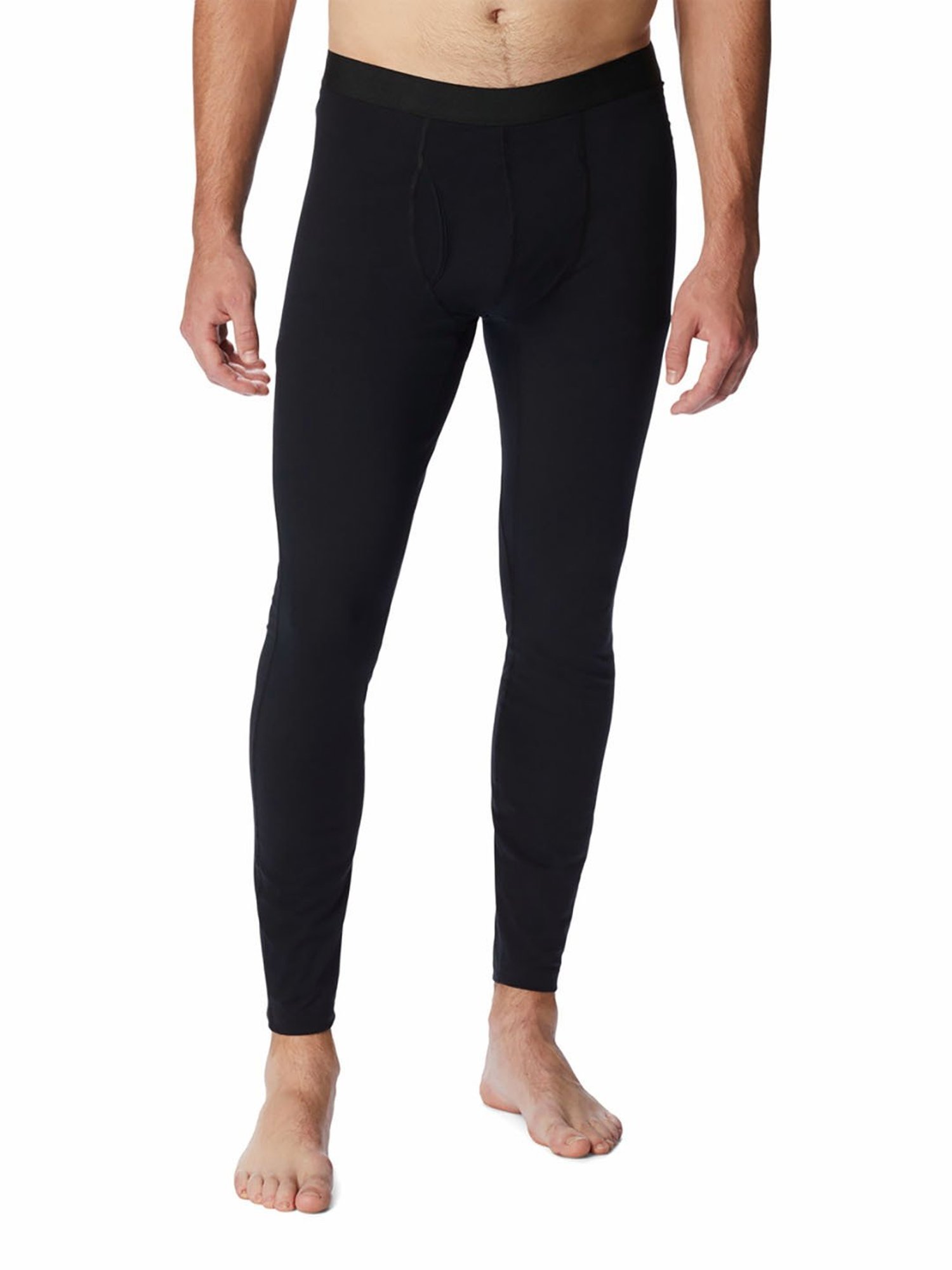 Columbia Men Black Midweight Stretch Tights