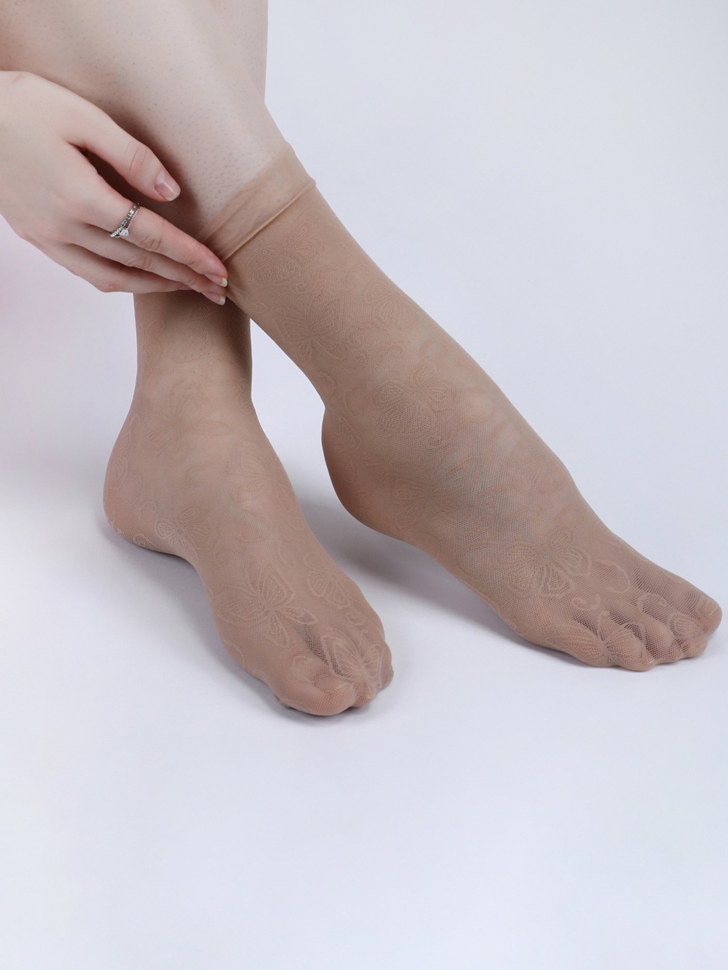 NEXT2SKIN Beige Socks - Pack of 3