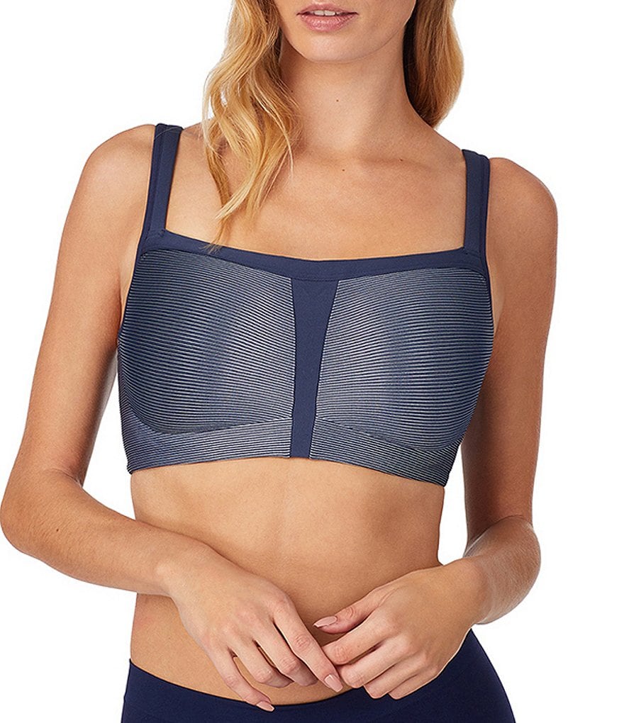 Le Mystere High-Impact Mesh Panel Full-Busted Contour Wire Convertible U-Back to Racerback Sports Bra