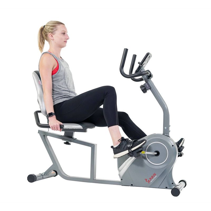Sunny Health & Fitness Magnetic Recumbent Exercise Bike