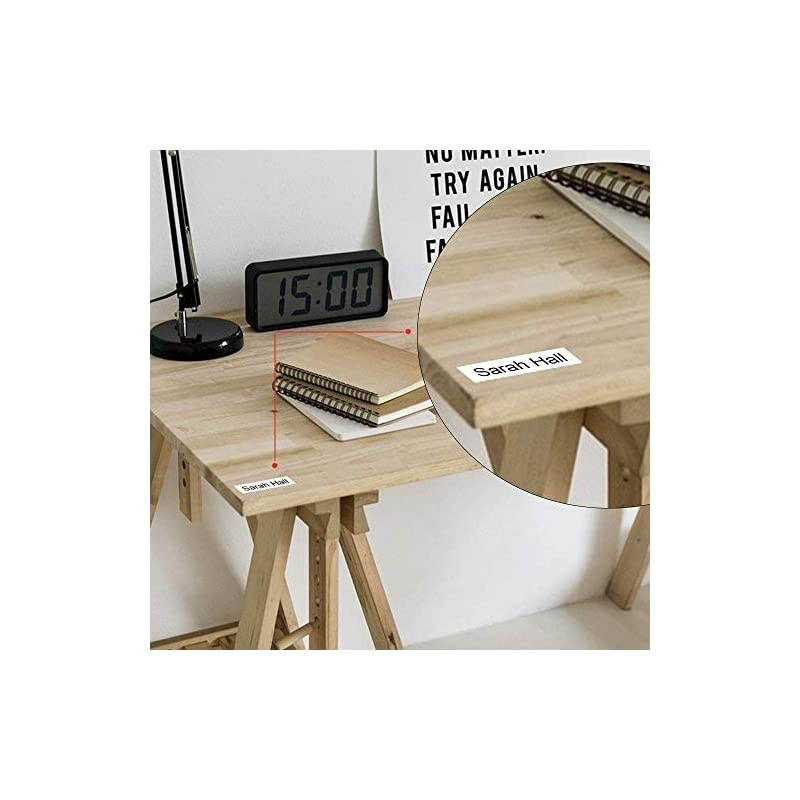 Compatible Label Tape Replacement for Brother TZe251 TZ251 TZ251 Laminated Black on White 094quot24mm x 262 Work with PTouch Label Maker Model PT D600 D600VP P700 2730 3 Pack