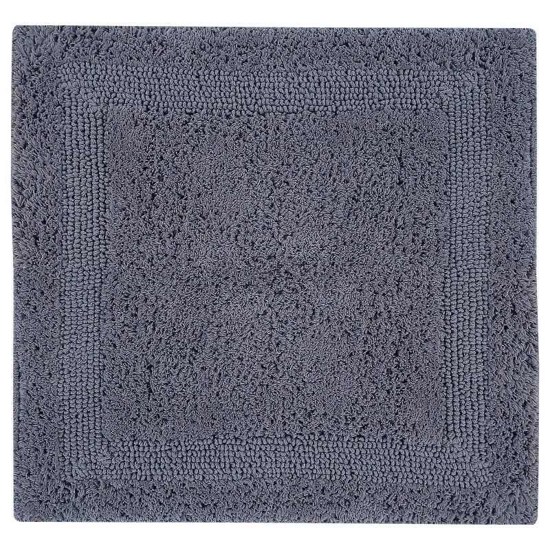 2pc Lux Collection Bath Rug Set Gray - Better Trends