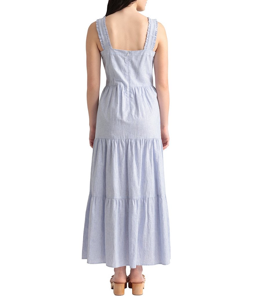 Jkara Petite Size 3/4 Sleeve Lined Illusion Crew Neck Beaded Gown