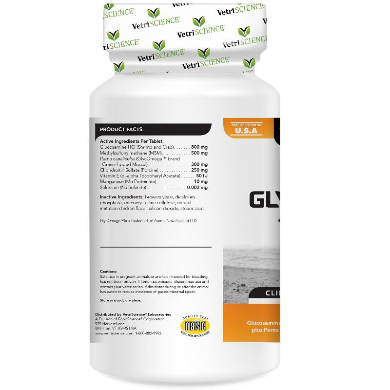 Vetriscience Laboratories GlycoFlex Plus Joint Support Dog Tablets, 120 ct