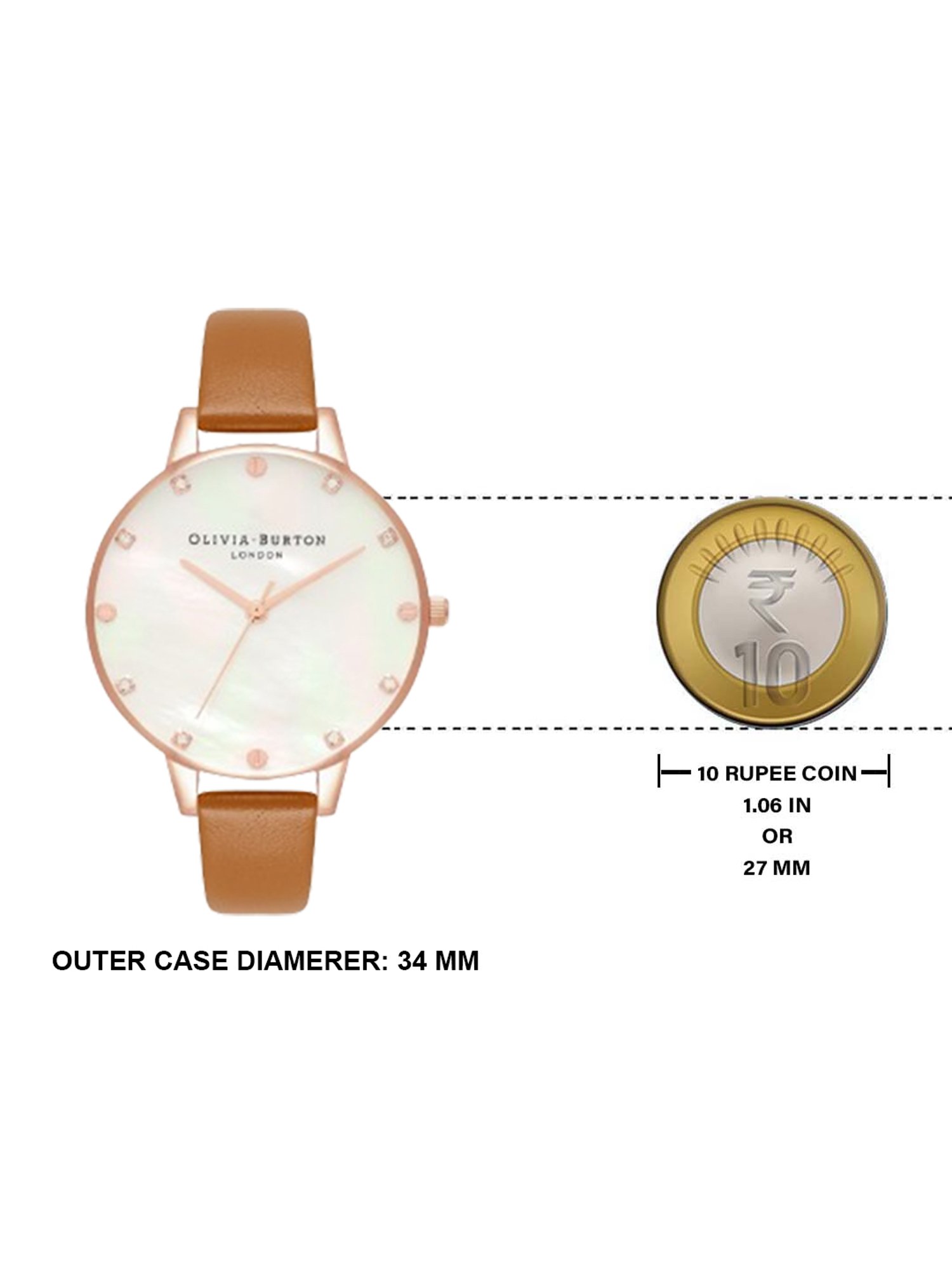 Olivia Burton OB16SE18 Classics Analog Watch for Women