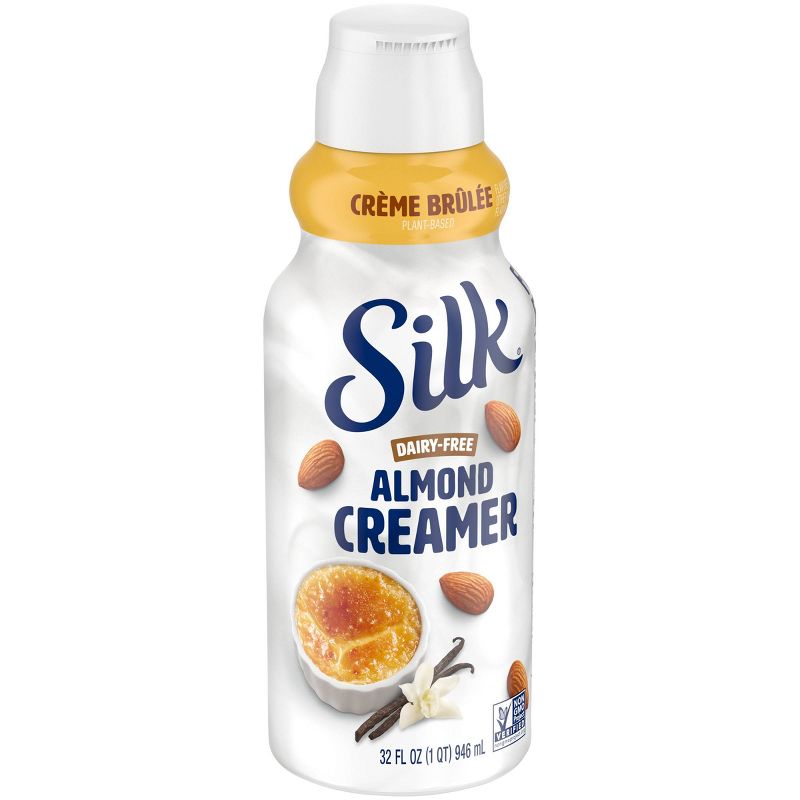Silk Almond Creme Brulee Coffee Creamer - 32 fl oz