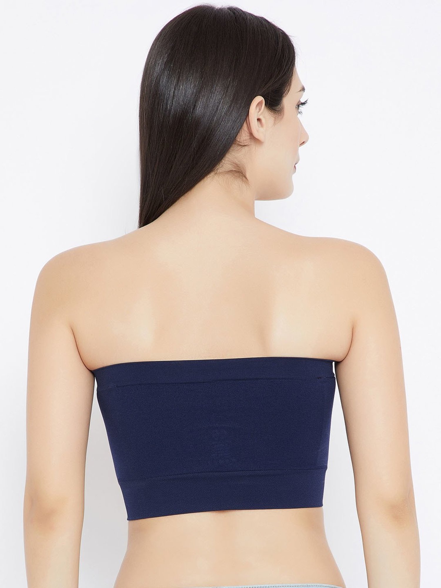 C9 Airwear Navy Logo Print Full Coverage Bralette Bra