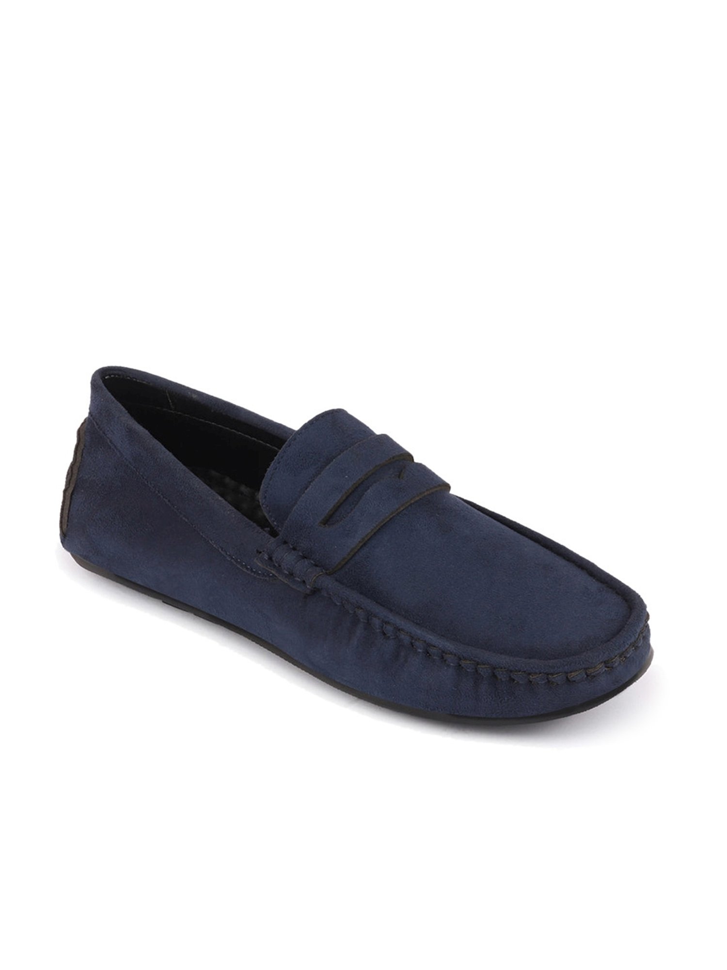 Fausto Men's Navy Blue Casual Loafers