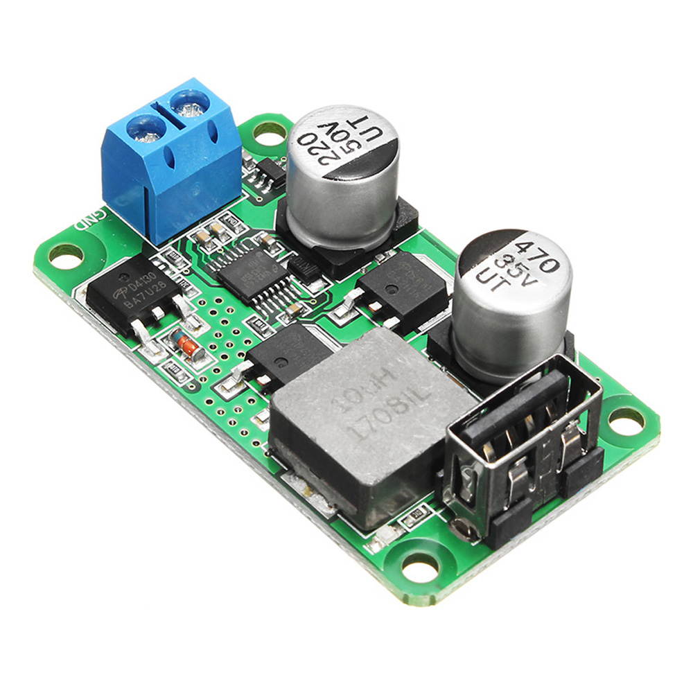 3pcs 5V 5A DC USB Buck Module USB Charging Step Down Power Board