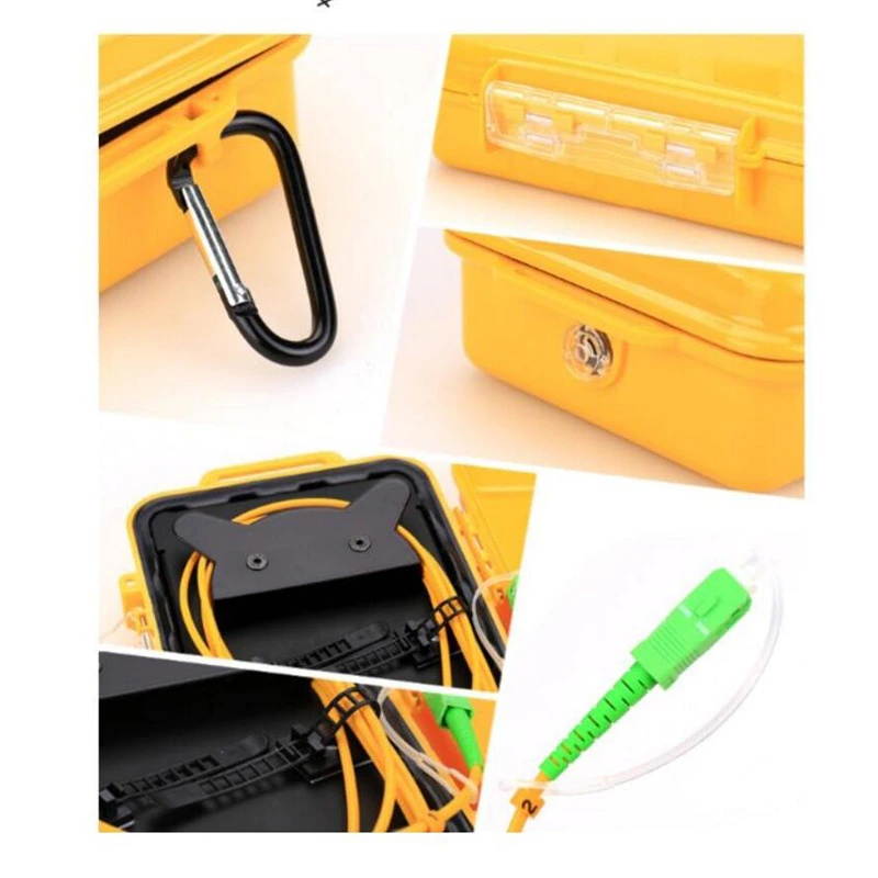 SC APC Single Mode 9/125um 1310/1550nm 1KM OTDR launch cable box, Fiber ring otdr launch cable,Fiber optic launch cable