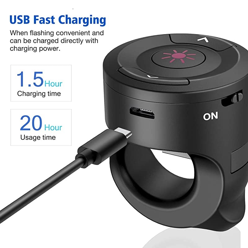 Wireless PowerPoint Presentation Clicker Remote RF 24GHz PPT Presentation Presenter Pointer Laptop Clicker Slide Advancer