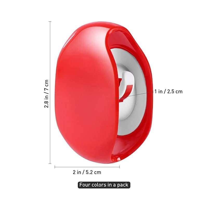 4 Pack Automatic Roll Earphone Cable Cord Winder Wrap Headphone Holder Retractable Cord Organizer for USB Cables Headphone Cable Data Charging Cable Tangle Free