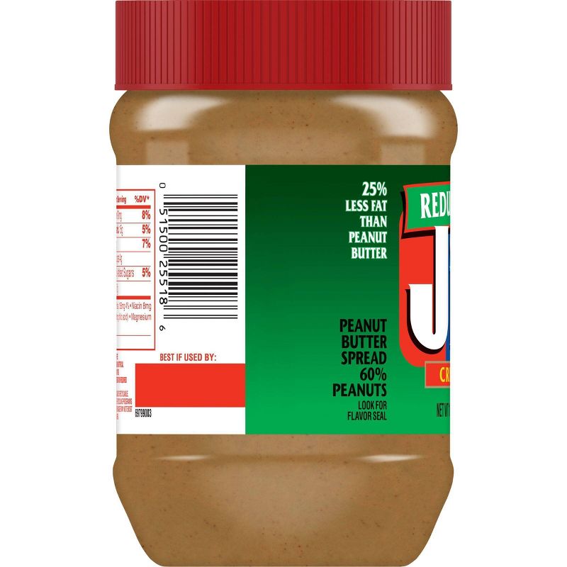 Jif Reduced Fat Creamy Peanut Butter - 16oz