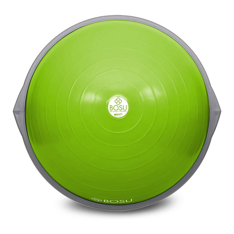 Bosu 72-10850 Home Gym Equipment The Original Balance Trainer 65 cm Diameter, Lime Green and Gray