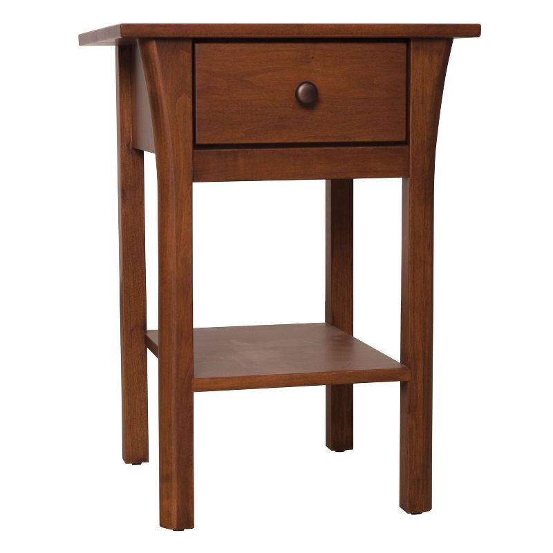 3pc Eastern King Gevina Solid Maple Wood Bedroom Set with 8 Drawer Chest Dark Cherry - HOMES: Inside + Out