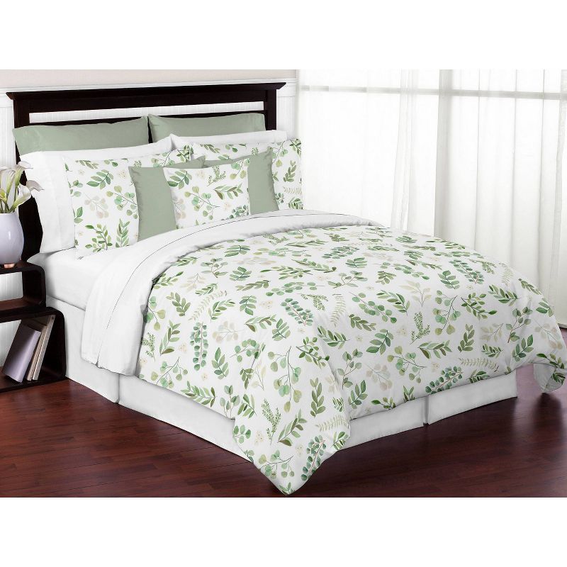 3pc Queen Botanical Leaf Bedding Set - Sweet Jojo Designs