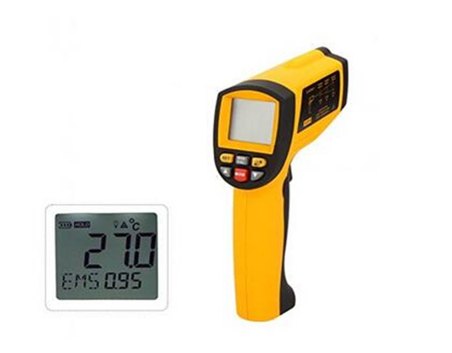 Generic GM1651 LCD Non-Contact 50:1 Digital Infrared IR Thermometer Laser Temperature Gun Tester  with USB Interface