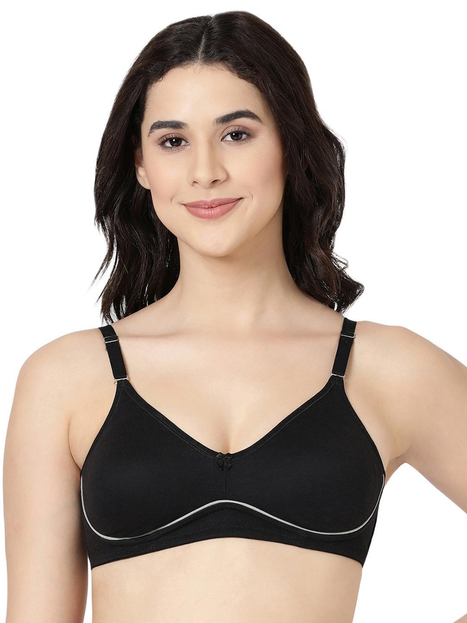 BLOSSOM Black Full Coverage Everyday Bra