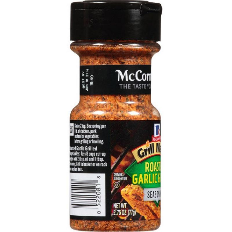 McCormick Grill Mates Gluten Free Roasted Garlic & Herb Seasoning - 2.75oz