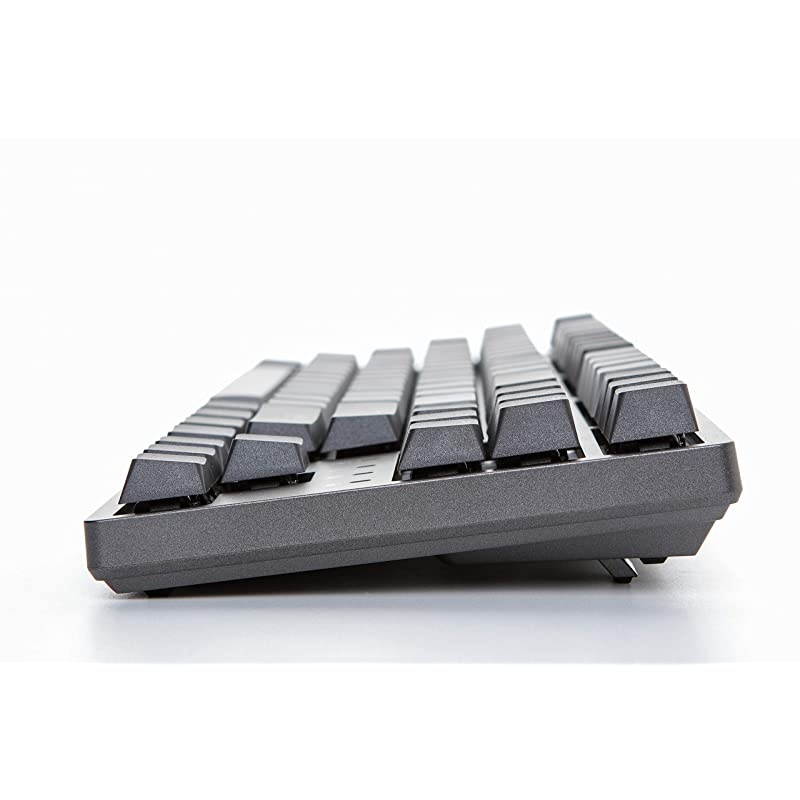 Taurus K320 TKL Mechanical Gaming Keyboard - 87 Keys - Double Shot PBT - NKRO - USB Type C (Cherry Brown, Space Grey)