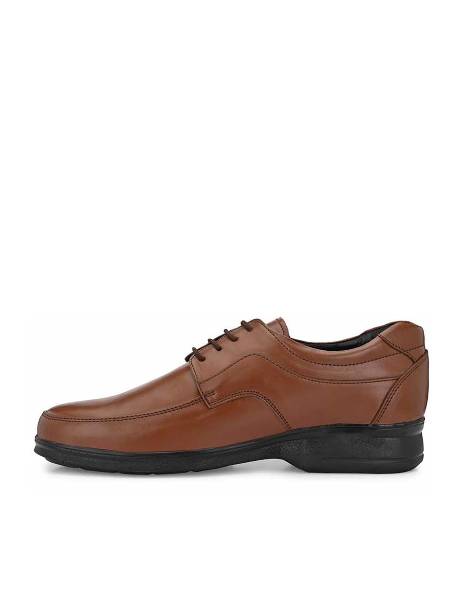 Eego Italy Men's Brown Derby Shoes