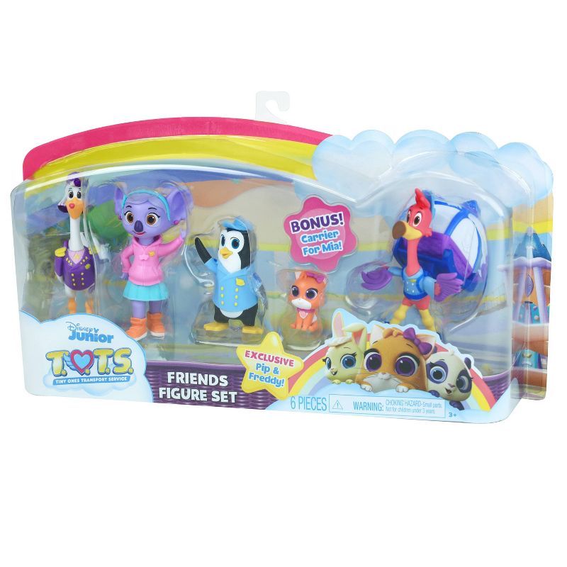 Disney Junior T.O.T.S. Collectible Figure Set - 6pc