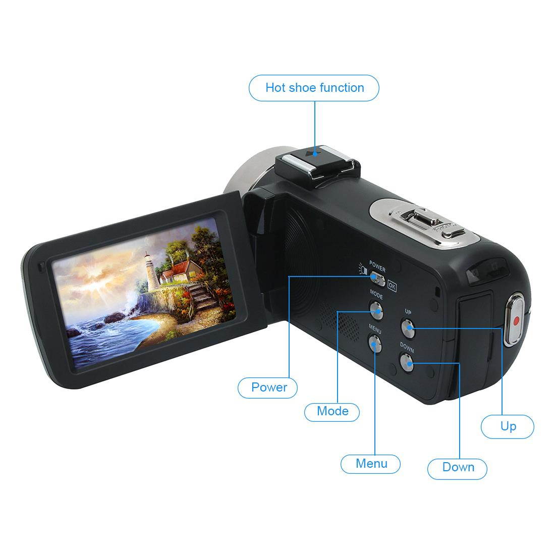 SUODA HDV-301STRM DV Camera Support IR Night Shot HD Camera