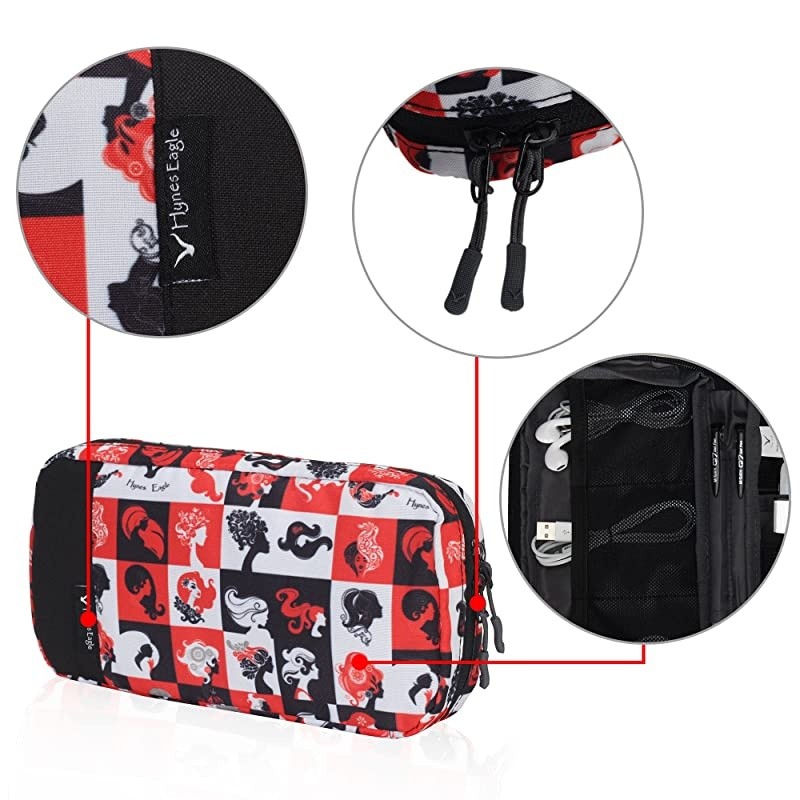 Cord Organizer Small Electronics Case Gadget Pouch Phone Accessories Storage Bag Hairstyles