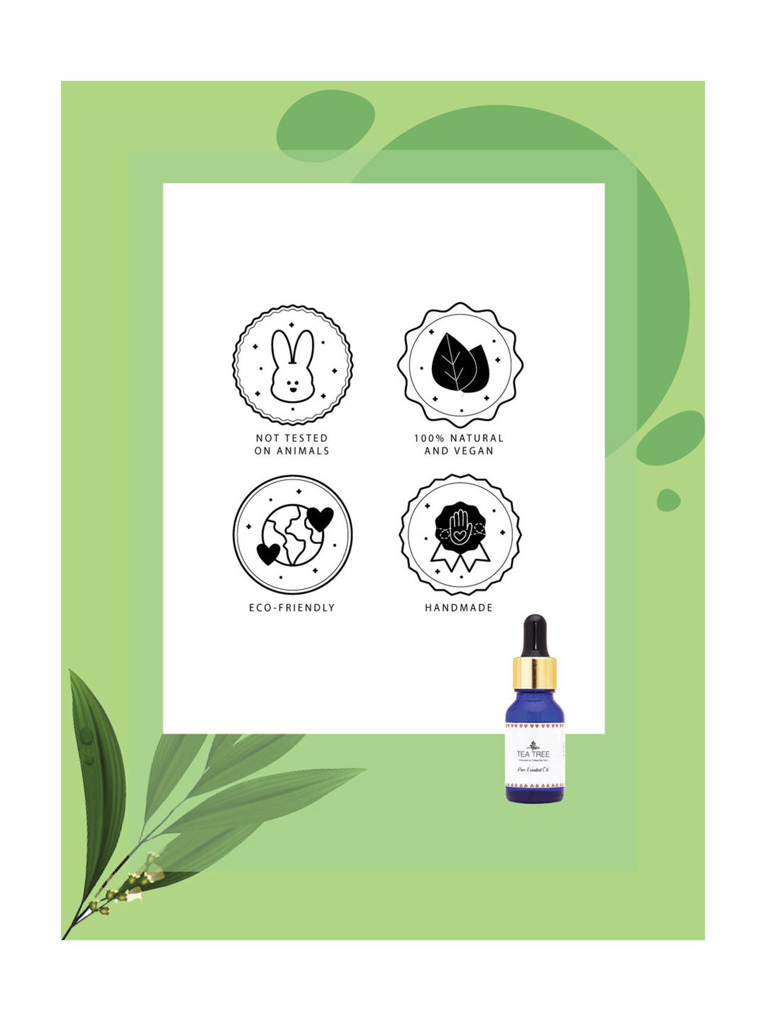 Holistic Healings By Shaveta Tea Tree Essential Oil - 15 ml