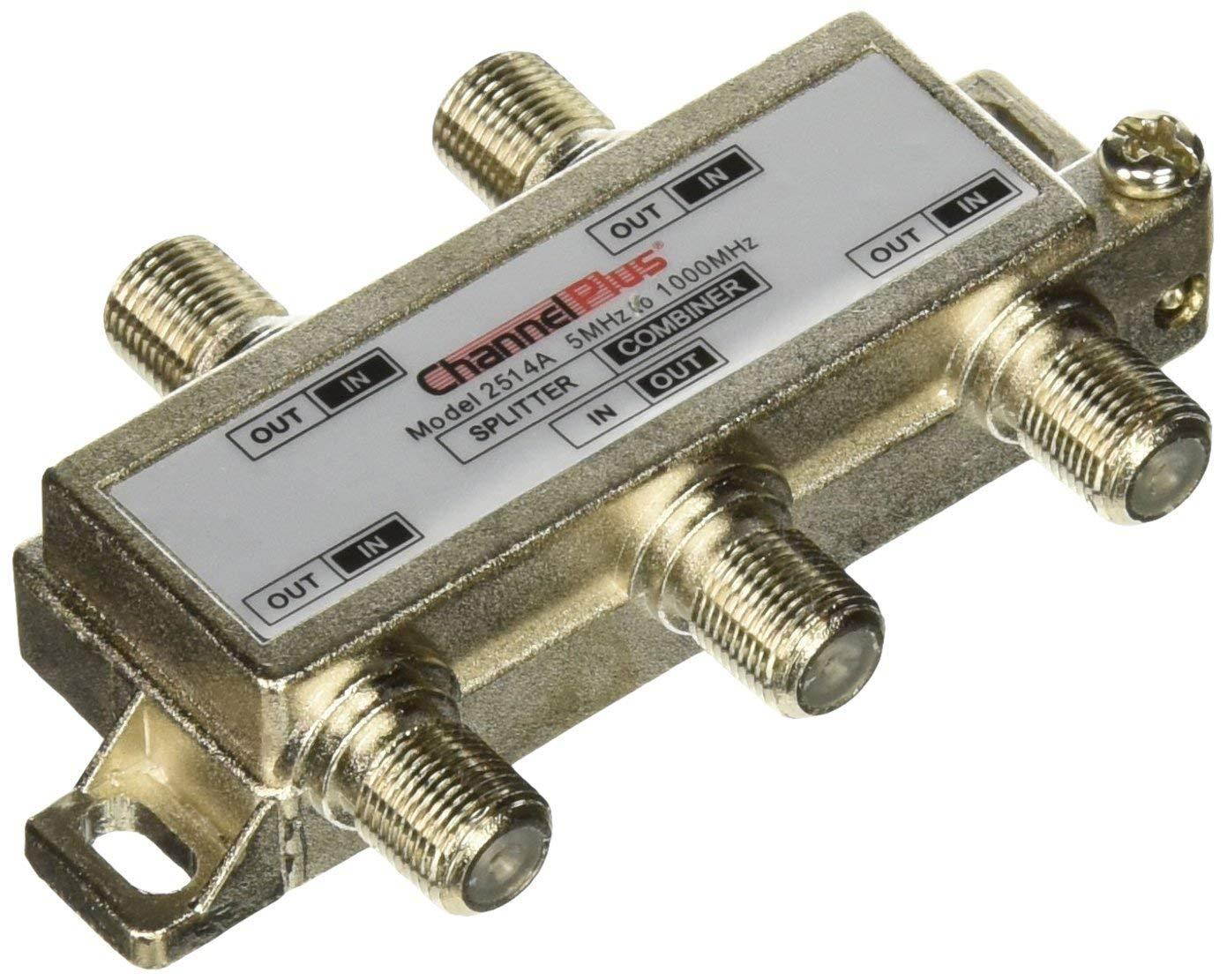 Linear 2514 ChannelPlus DC & IR Passing 4-Way Splitter/Combiner