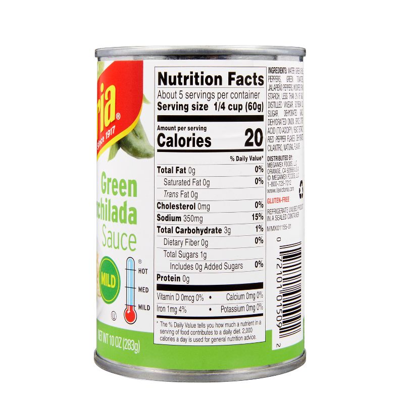 La Victoria Green Chile/ Chile Verde Enchilada Sauce 10oz