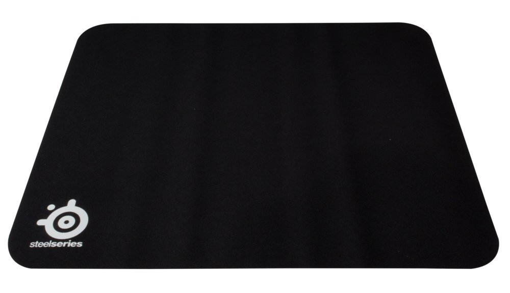 SteelSeries QcK Gaming Surface - Medium Thick Cloth - Best Selling Mouse Pad of All Time - Peak Tracking and Stability - Smooth cloth surface high quality Gaming Mousepad -Mouse pad mat - Black