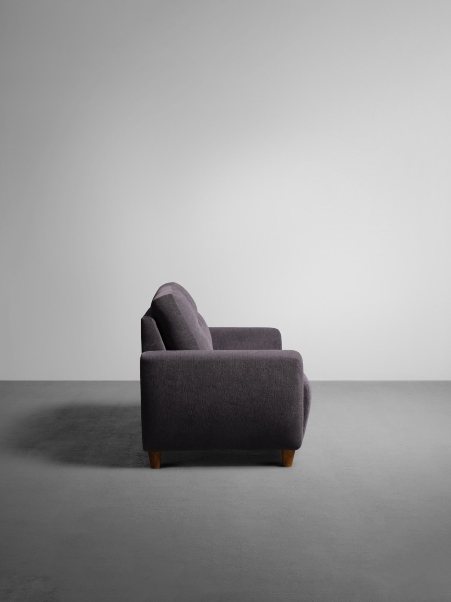 Sleepyhead Yolo Sesame Grey Fabric 2 Seater Sofa