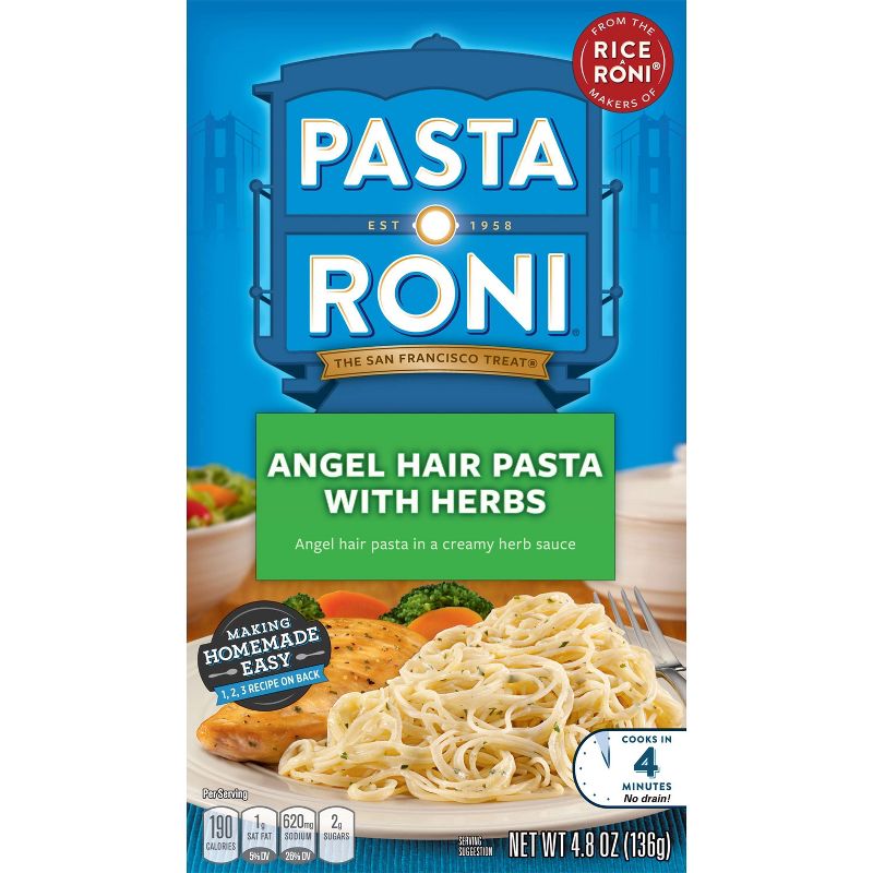 Pasta Roni Angel Hair Pasta With Herbs 4.8oz